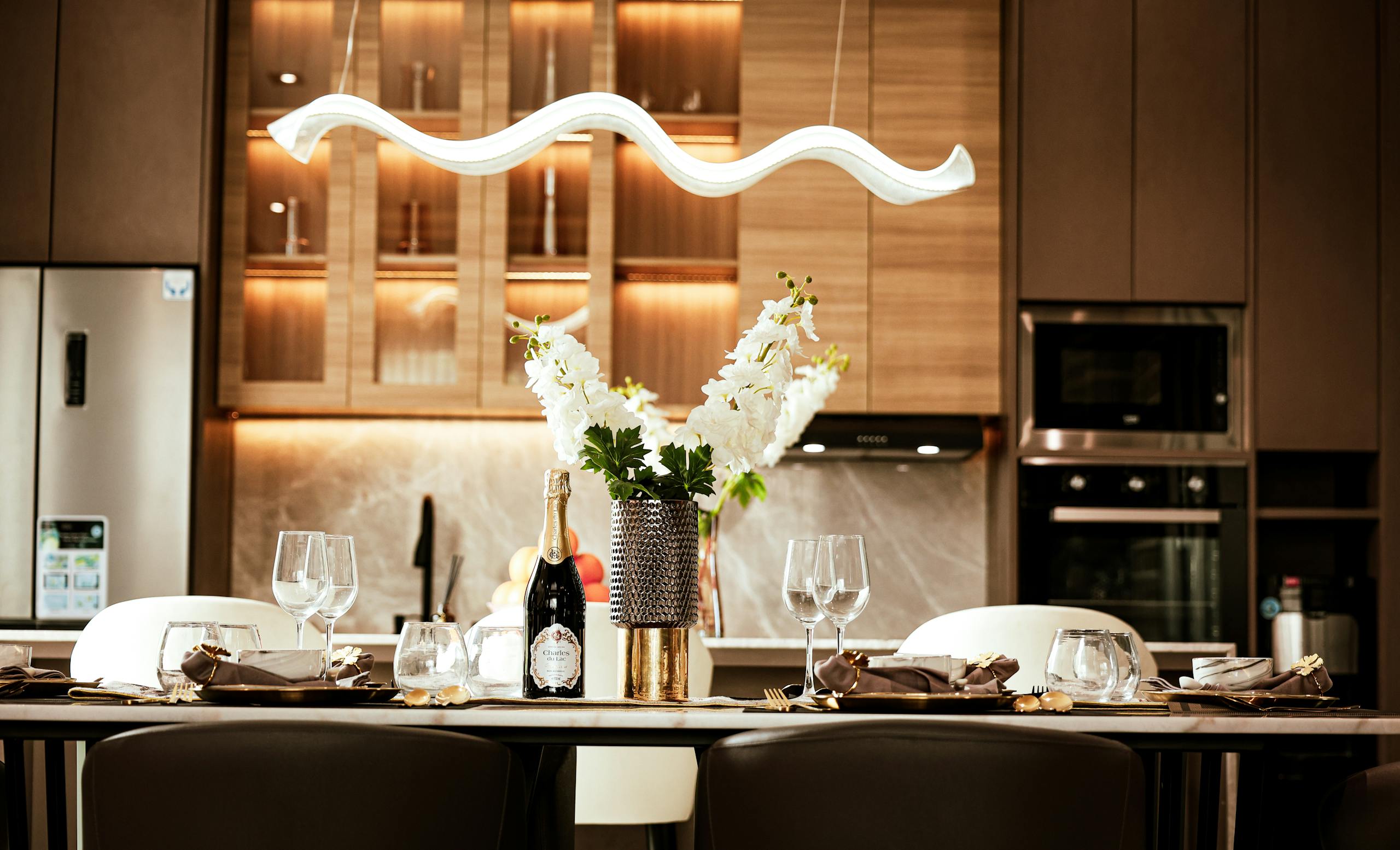 About Us Modern Family Dining Room
